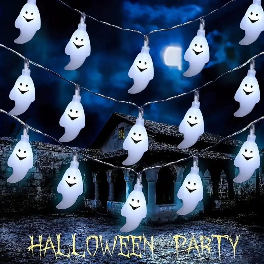 Glowing Ghost Fairy Lights