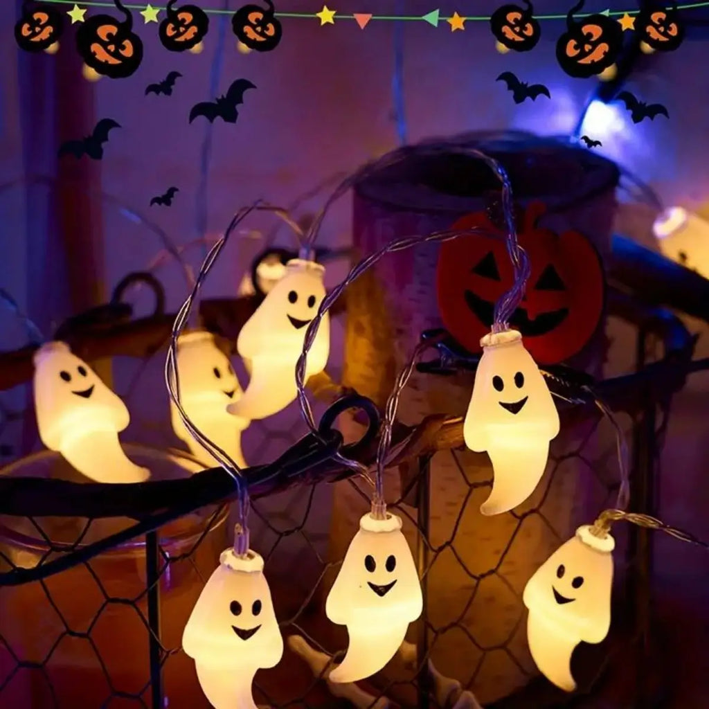 Glowing Ghost Fairy Lights