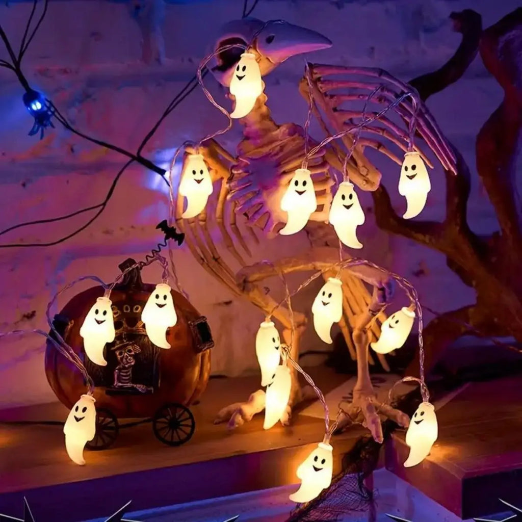 Glowing Ghost Fairy Lights