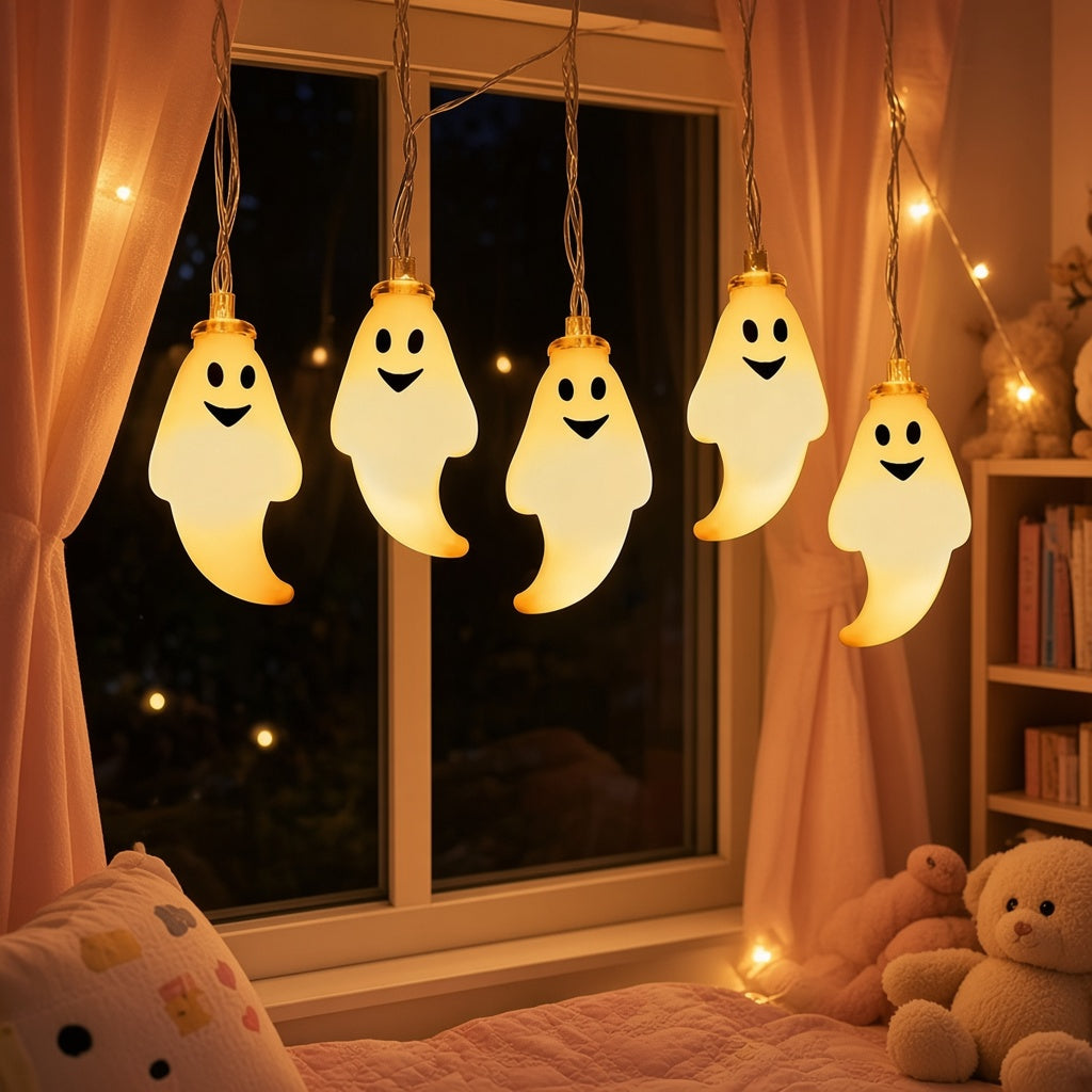 Glowing Ghost Fairy Lights