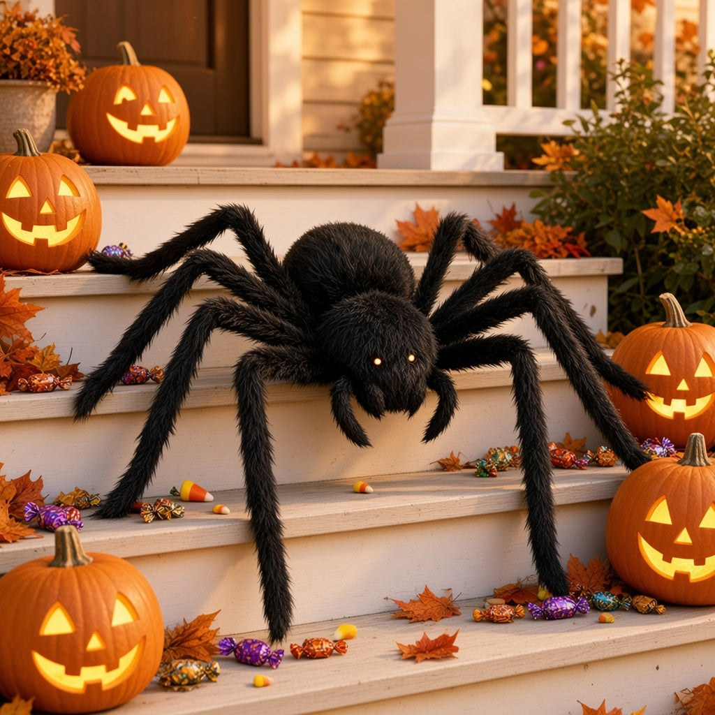 Giant Fuzzy Porch Spider