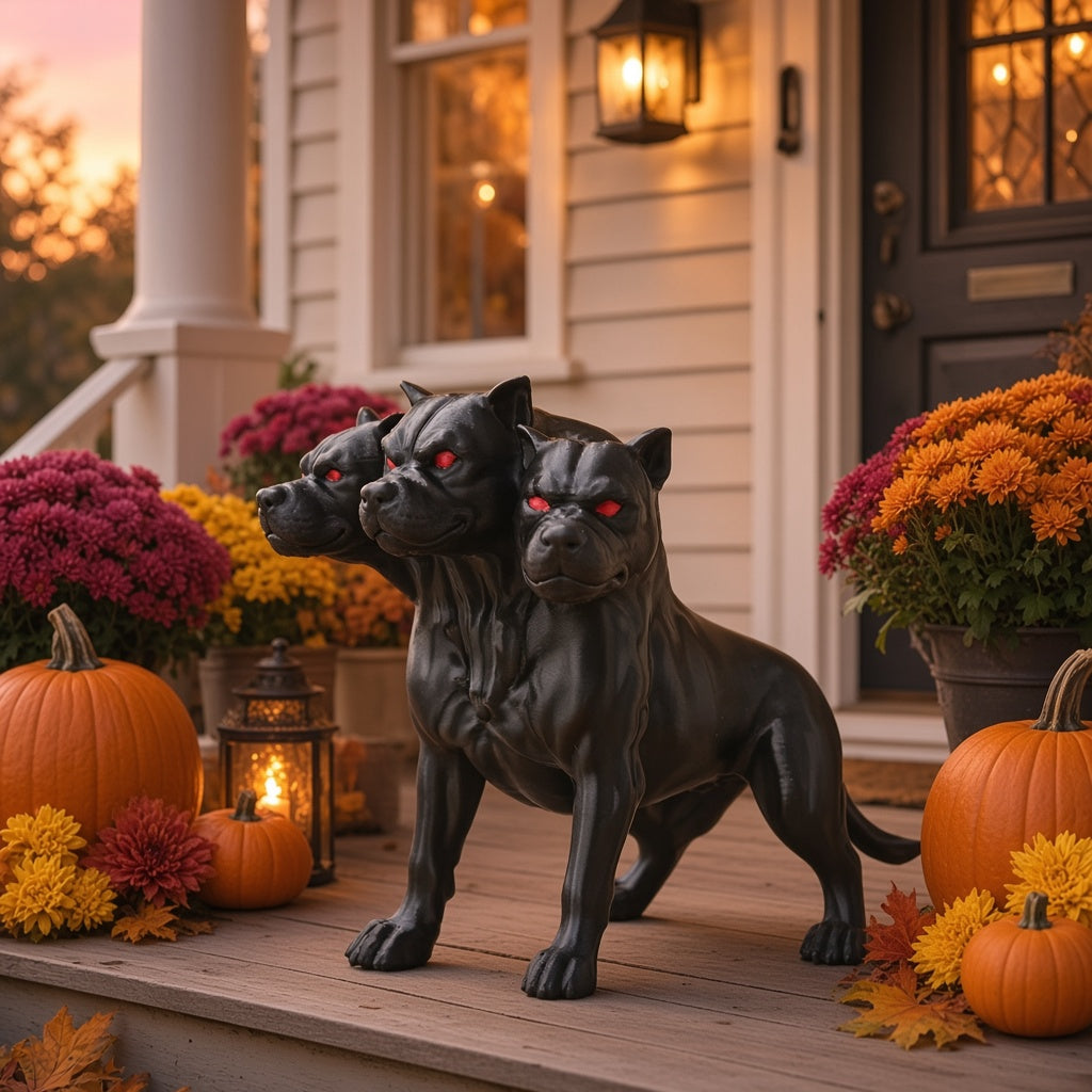 Triple-Headed Porch Pup